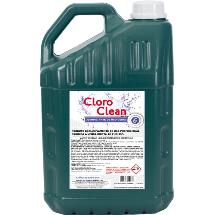 CLORO CLEAN 6 - Cleanner Brasil
